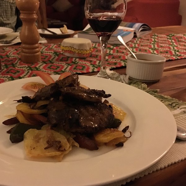 We found the food here very tasty (even if our photos don't do it justice)…