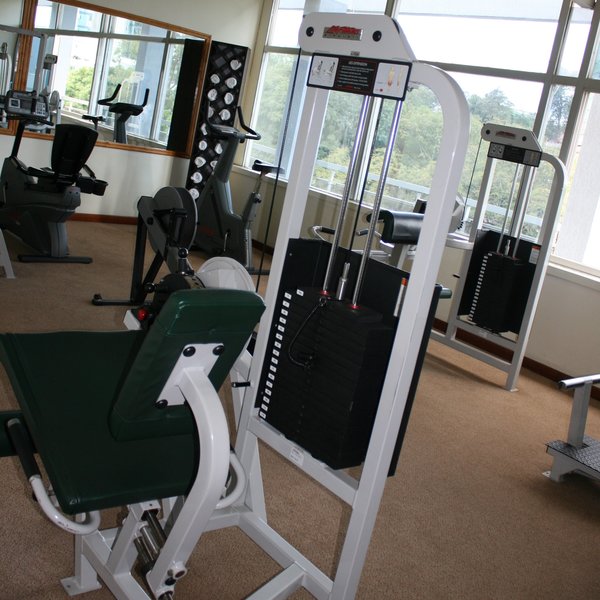 If you are feeling more active then you can use the in-house gym.
