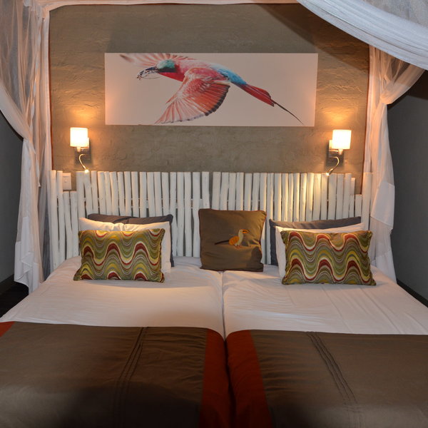 ...with comfortable beds...