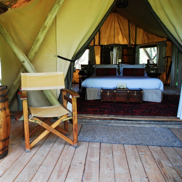 ...with five of the most stylish and comfortable tents in the region.