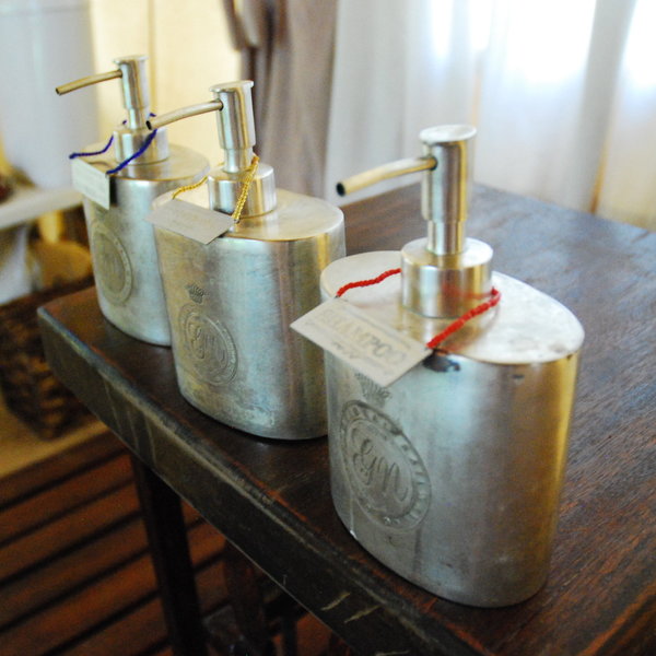 ..and toiletries are provided.