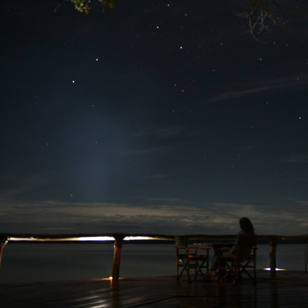 ...and watch the stars in clear nights.
