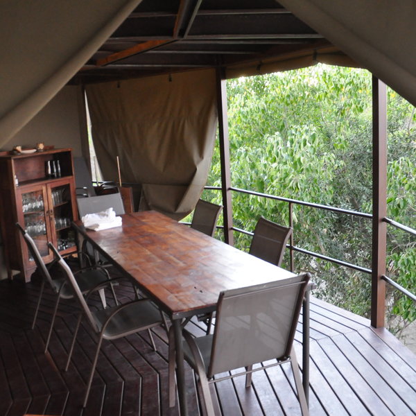 ...dining area, which is where the communal dinners are served.