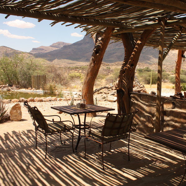 The lodge offers many places to relax...