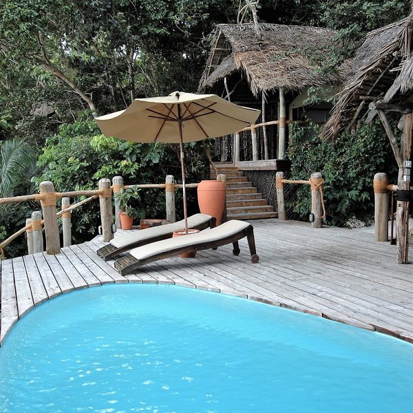 The Beach Suite and Jungle Suite both have private plunge pools...