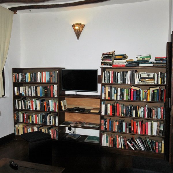... or unwind in the library with a good book.