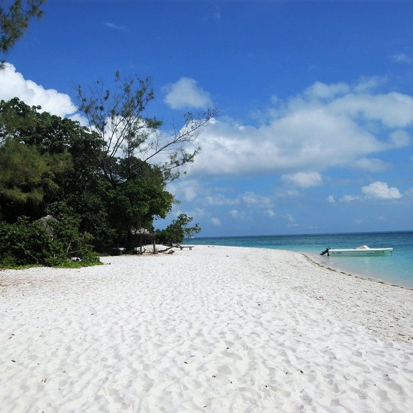 One of the major attractions of Fundu Lagoon a trip to Mesali Island...