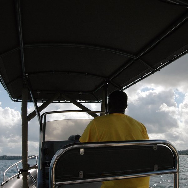 ... and is only accessible by boat.