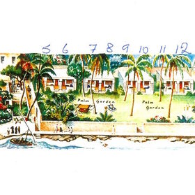 And this shows the location of the standard rooms on the "town" side of the hotel to the north.