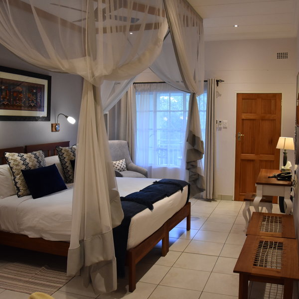 Inside the rooms are spacious without being vast...
