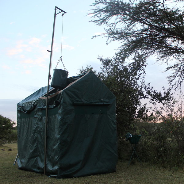 Bathroom facilities are basic - but private, and quite adequate.