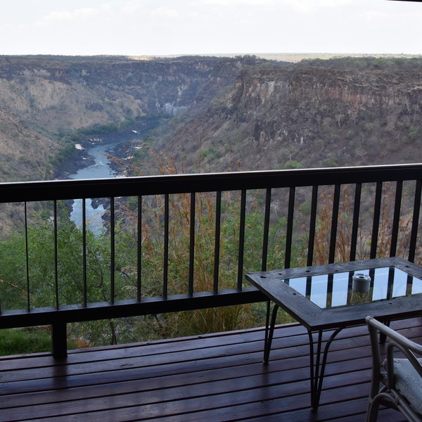 ...affording spectacular views form both the rooms and main area.