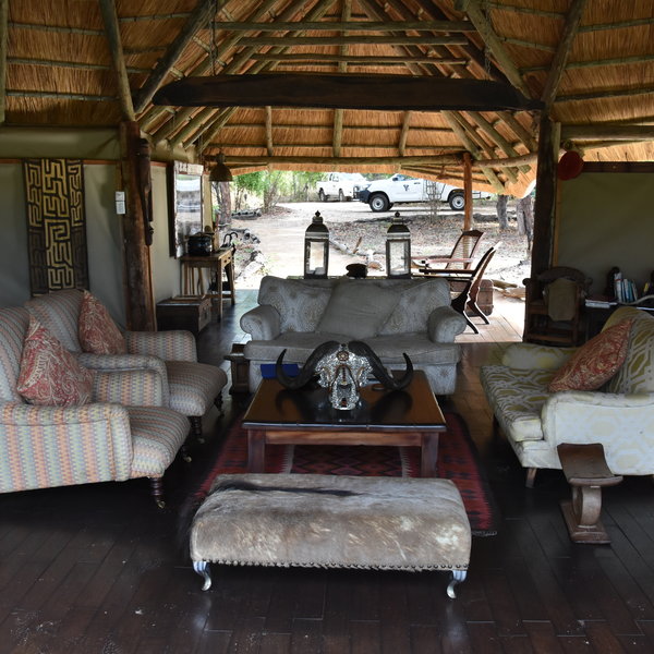 ...with a couple of seating areas...