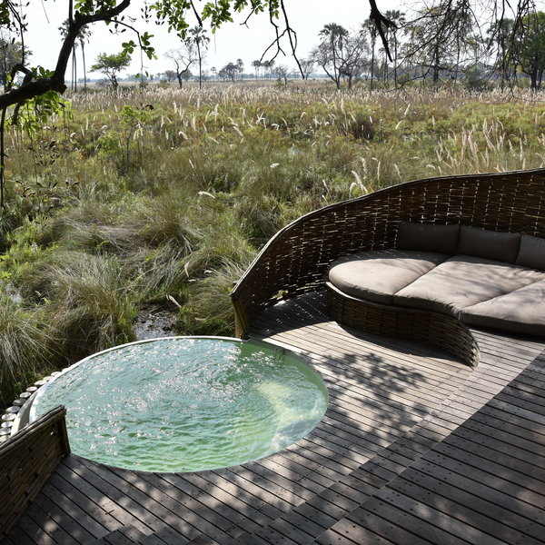 ...a plunge pool on the lower level..
