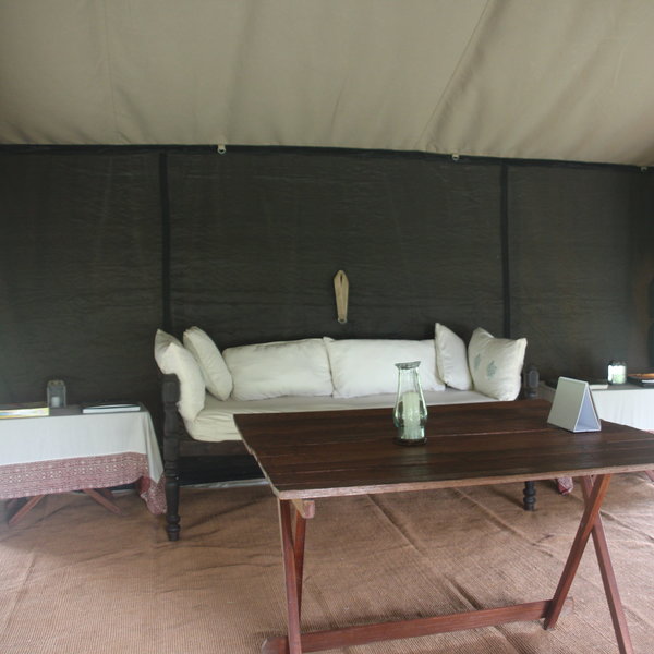 ...where there is a central lounge/private dining area...