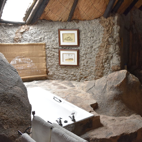 Some of the rooms have the baths...