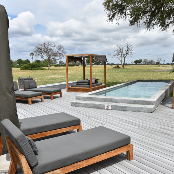 ...including the pool look out across the pan and waterhole.