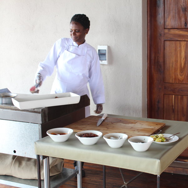 The food at Kubu Kubu is fresh and tasty…