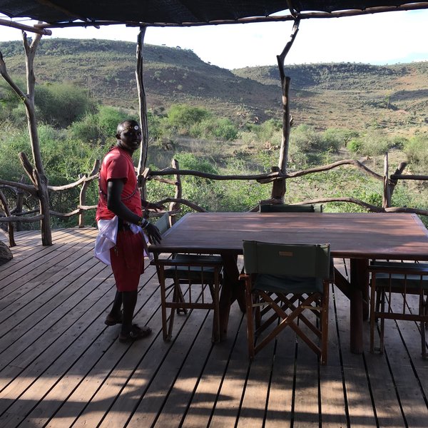 …and the option to have lunch outside.