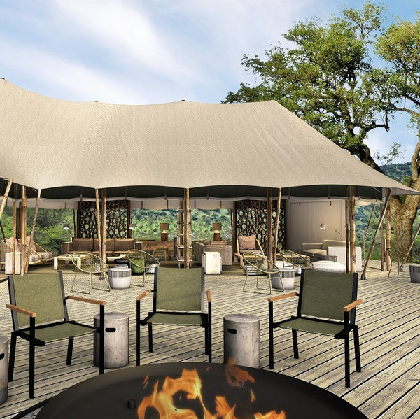 Magashi will be a new and luxurious safari camp in the north of Akagera National Park.