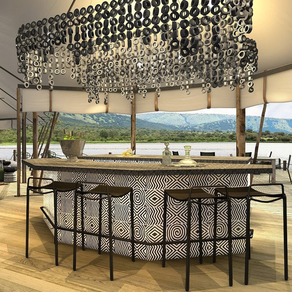 ... featuring Rwandan artwork, and spectacular views.
