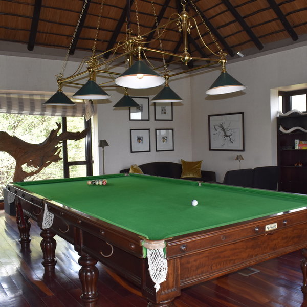...practice their shots in the billiards room...