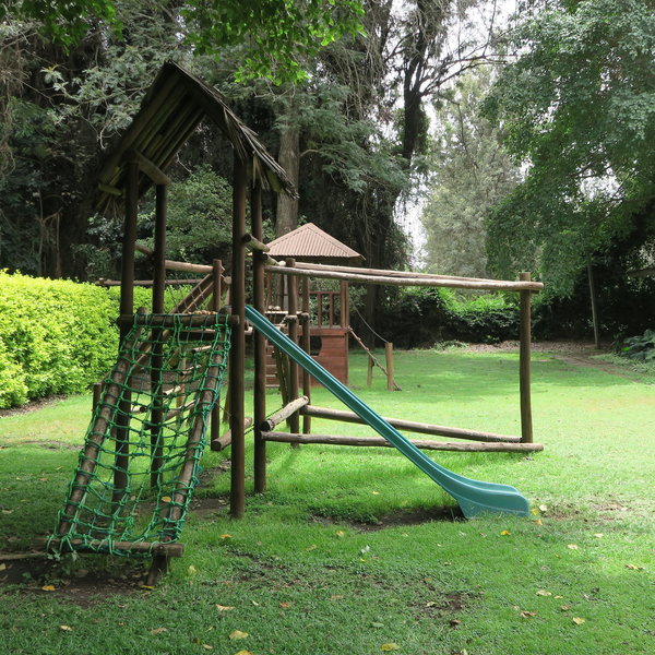 As you explore the grounds you will find a kids' playground.