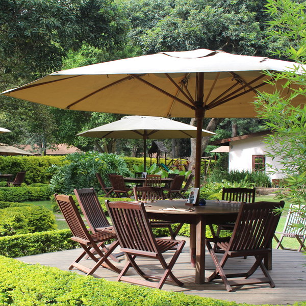 ...and the lush green lawns make a wonderful place to soak up the sunshine.
