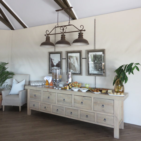 Buffet and a la carte meal options are available...