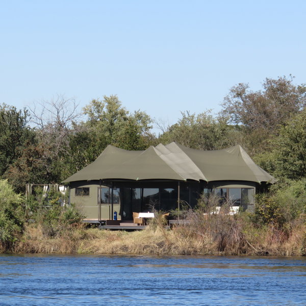 ...located 7 kilometres upstream of the Victoria Falls.