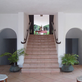 Amani Beach has both European and Swahili influences in it's build...