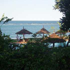 Amani Beach is a relaxed beach lodge that is great for families.