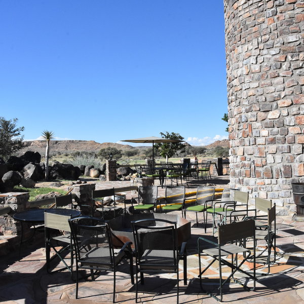 ...a fire pit...