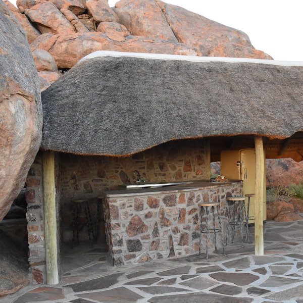 ...complete with a spectacular view and its own self-service honesty bar.