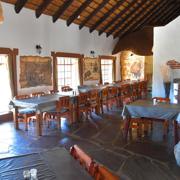 ...as well as the spacious restaurant.