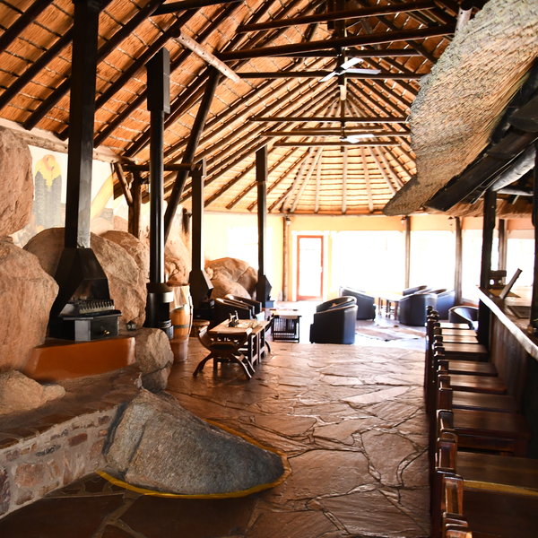 ...after which they might choose toe relax int he cosy lounge/bar.