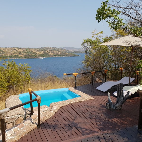 ...and private plunge pool.