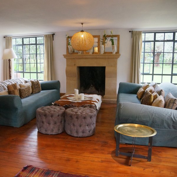 At the far end is another stylish and comfortable lounge...