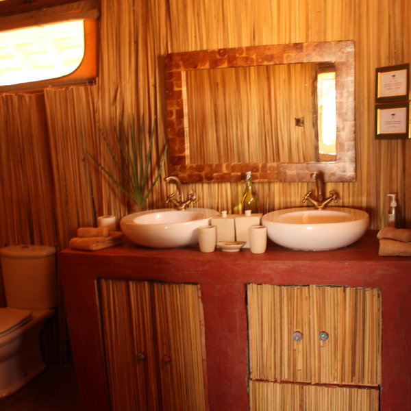 Each room has its own bathroom...