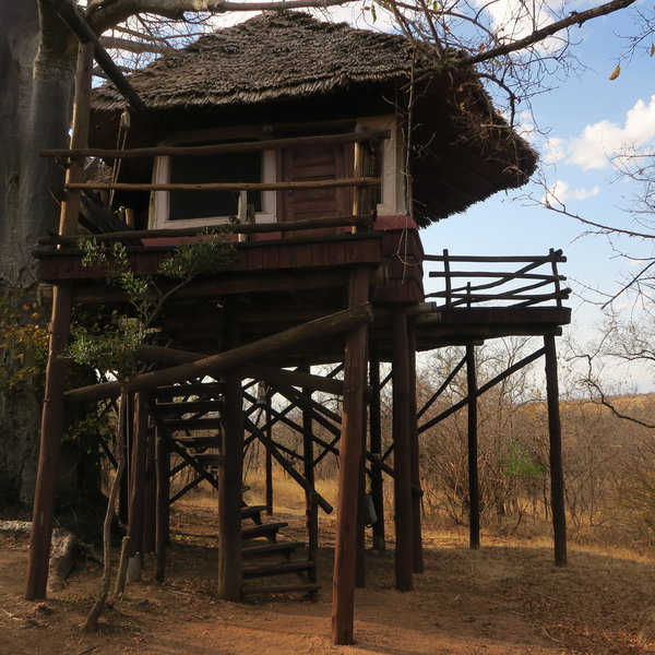 Tarangire Treetops stands on a hillside, just to the east of Tarangire National Park.