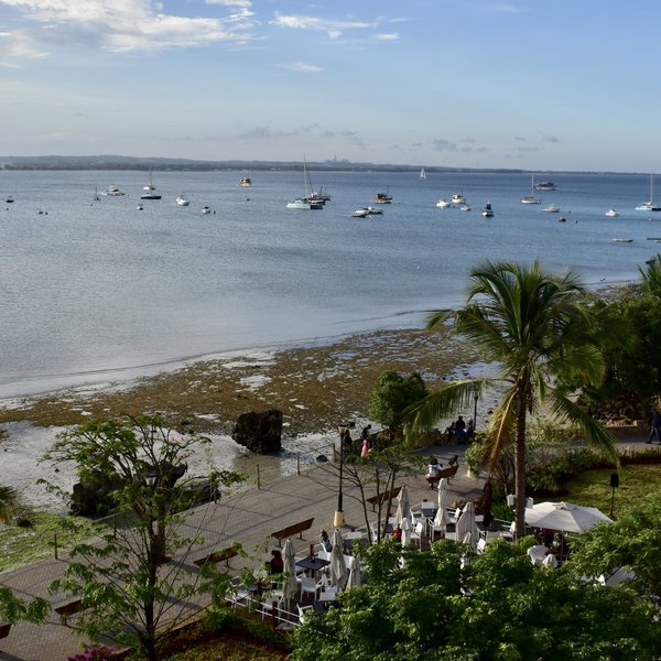 The Slipway is an international hotel on the waterfront in Dar es Salaam.