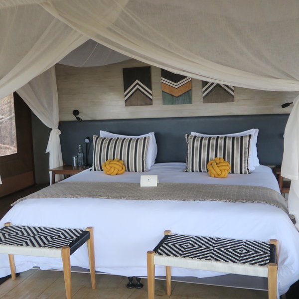 …with large comfortable beds…