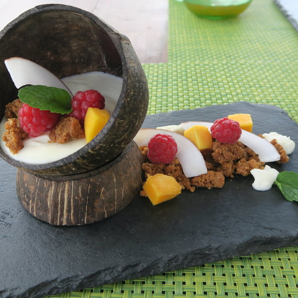 ...with all dishes delicious and beautifully presented.