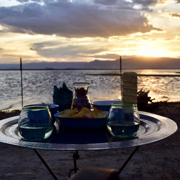 Overlooking the water.....