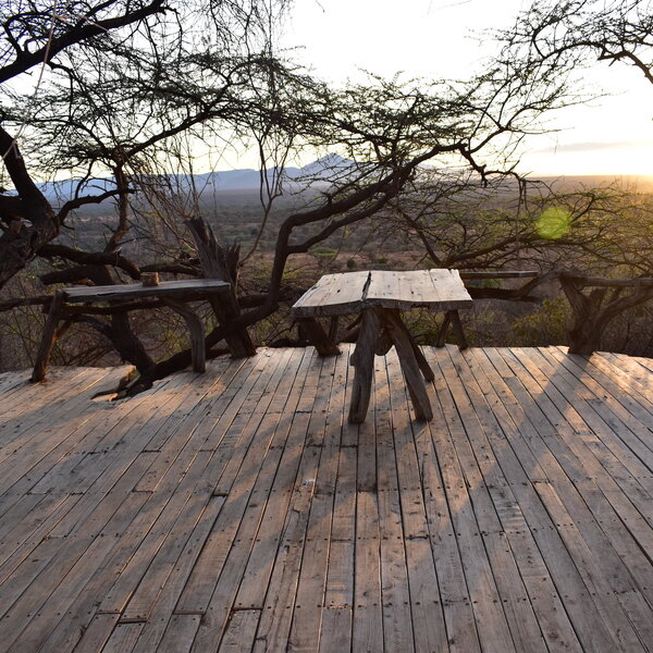 …from the furniture…