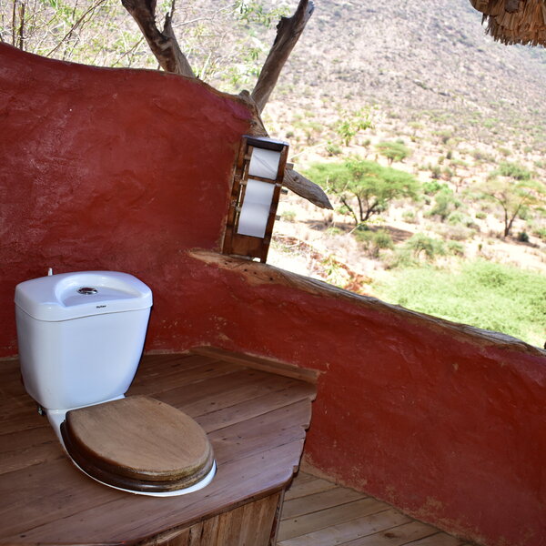 …to the "loo with a view" bathrooms;