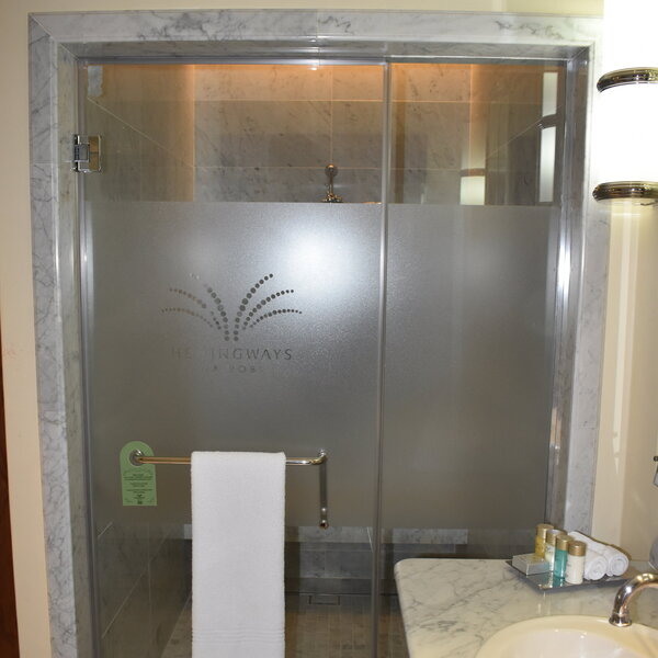 …walk-in showers…