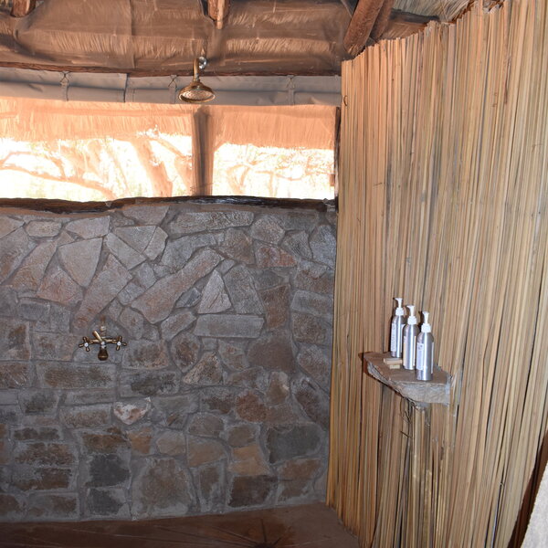 …a combined shower and flush toilet…