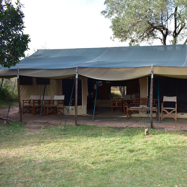 Everything at Nkorombo is traditional and feels authentically “bush".