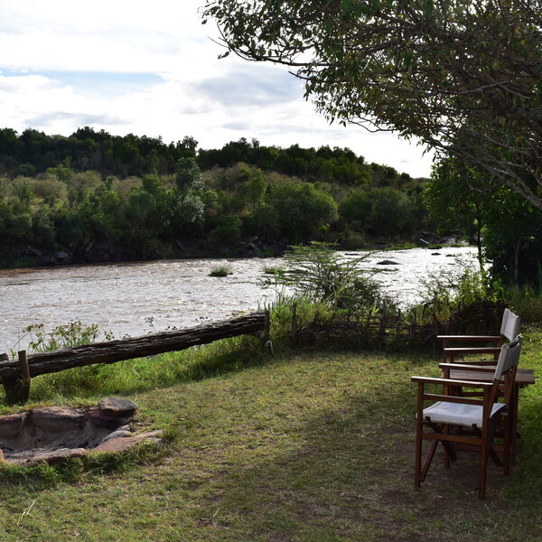 ...or pull up a chair by the fire lit in the evenings.